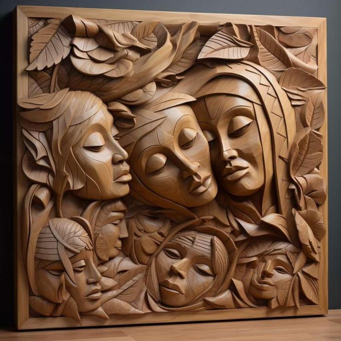 نموذج ثلاثي الأبعاد لآلة CNC 3D Art 